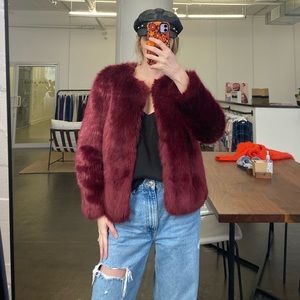 Philanthropy Faux Fur Jacket